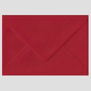C5 Poppy Red Envelope 100gsm (25)