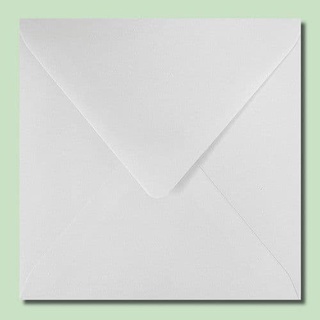 146x146mm White Dia Flap Envelope 100gsm (200)