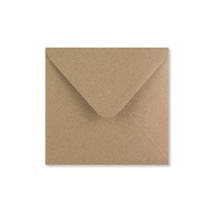 155x155 Eco Kraft Recycled Envelope 115gsm (200)